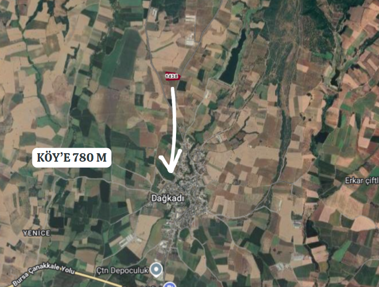 BURSA KARACABEY DAĞKADI MH'DE 12.000  M²  TARLA  SATILIKTIR. - BURSA KARACABEY fotoğraf 4